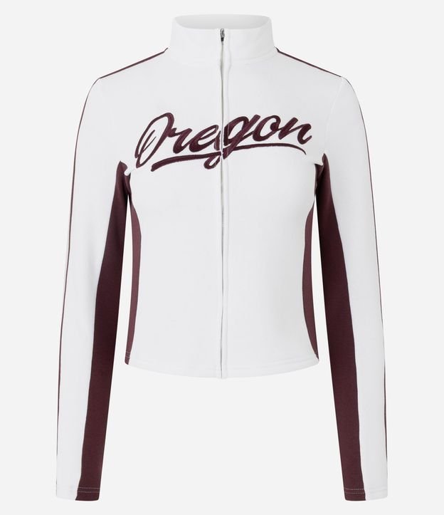 Campera en Algodón con Lettering Oregon 5