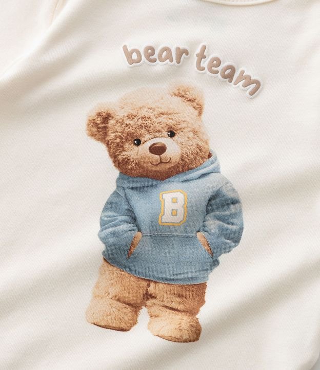 Body Infantil con Osito Realista y Lettering – Talle RN a 18 Meses 6