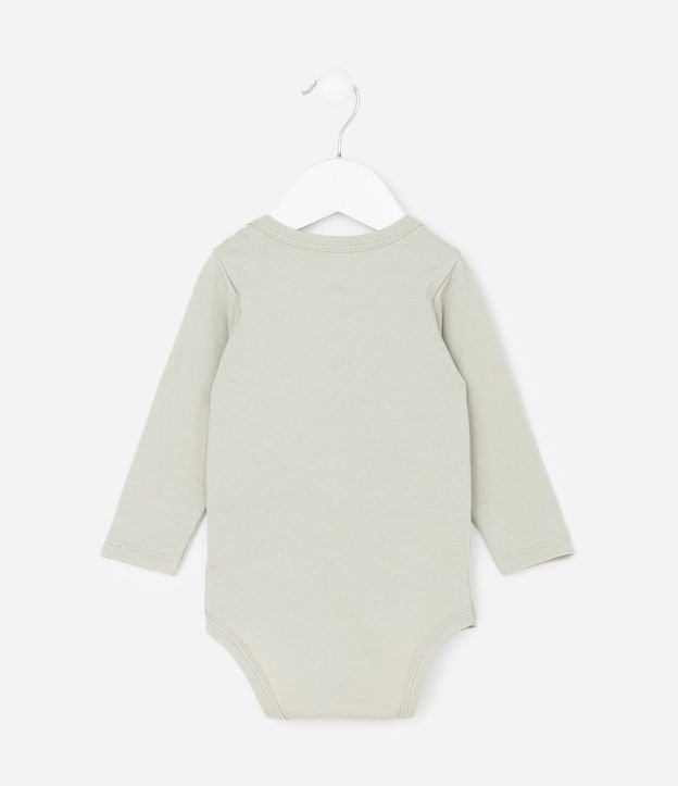Body Infantil con Estampa de Elefantito – Talle RN a 18 Meses 3