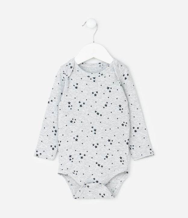 Body Infantil con Estampa de Estrellas – Talle RN a 18 Meses 2