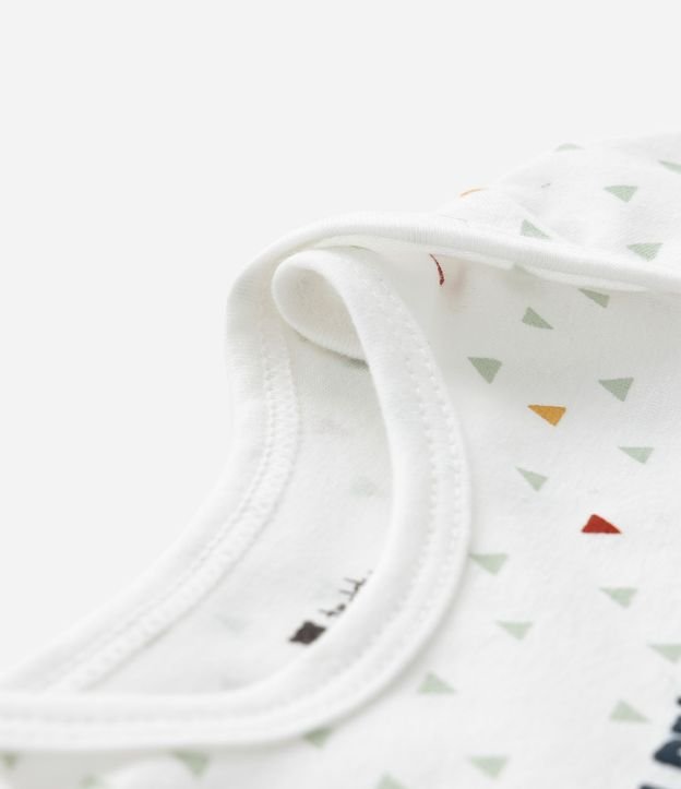 Body Infantil en Cotton Estampa del Primero Bloquinho - Talle RN a 18 Meses 5
