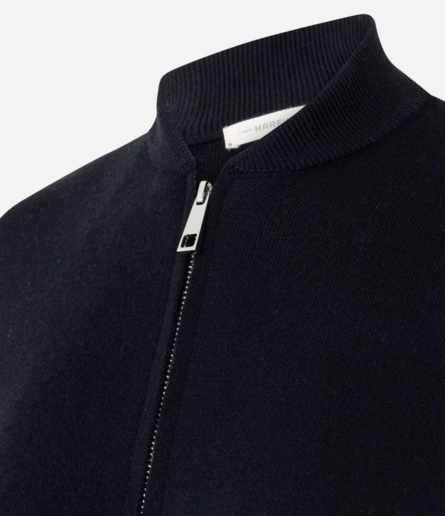Campera Over en Punto con Cremallera 6