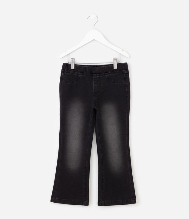 Pantalón Infantil Flare en Jeans con Cintura Elástica – Talle 5 a 16 años 2