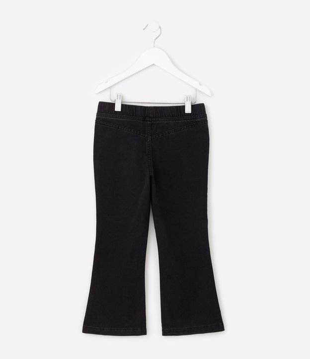 Pantalón Infantil Flare en Jeans con Cintura Elástica – Talle 5 a 16 años 3