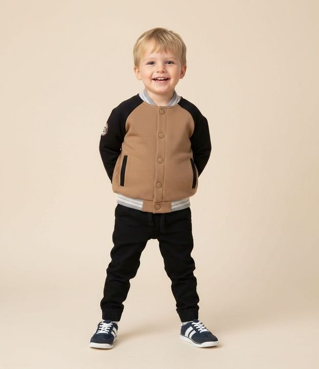 Campera Infantil Bomber con Mangas Raglán – Talle 1 a 5/6 años
