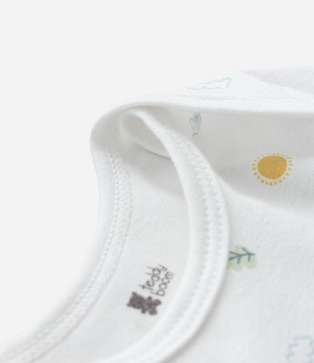 Body Infantil Manga Larga con Estampado Ícone de Arcoiris Talle RN a 18 Meses 5