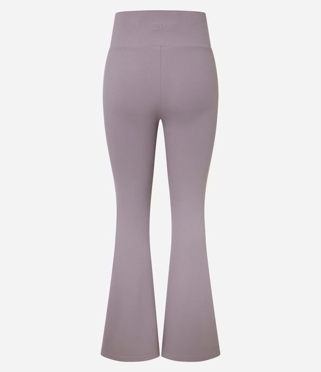 Pantalón Deportiva Flare en Microfibra Acanalada 8