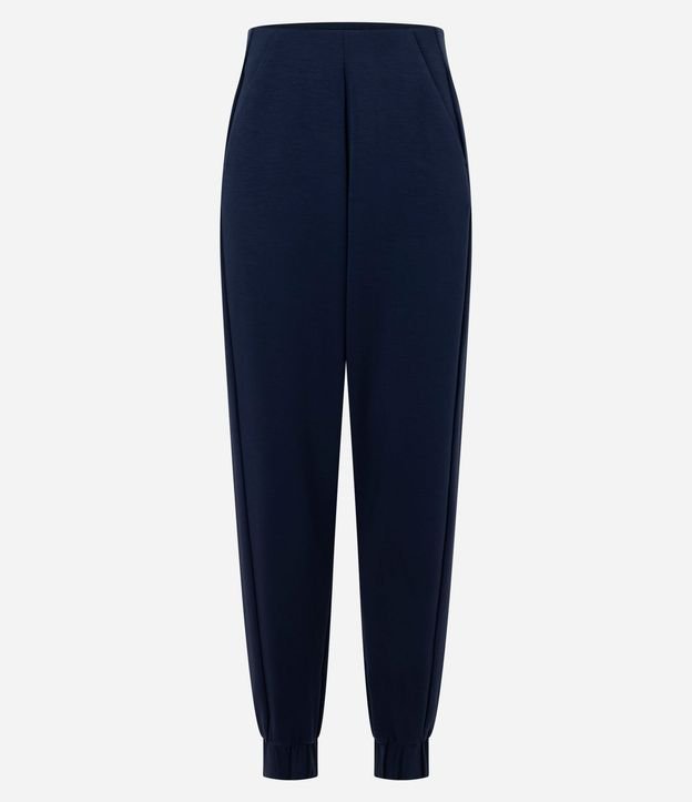 Pantalón Deportiva Jogger en Modal con Recorte