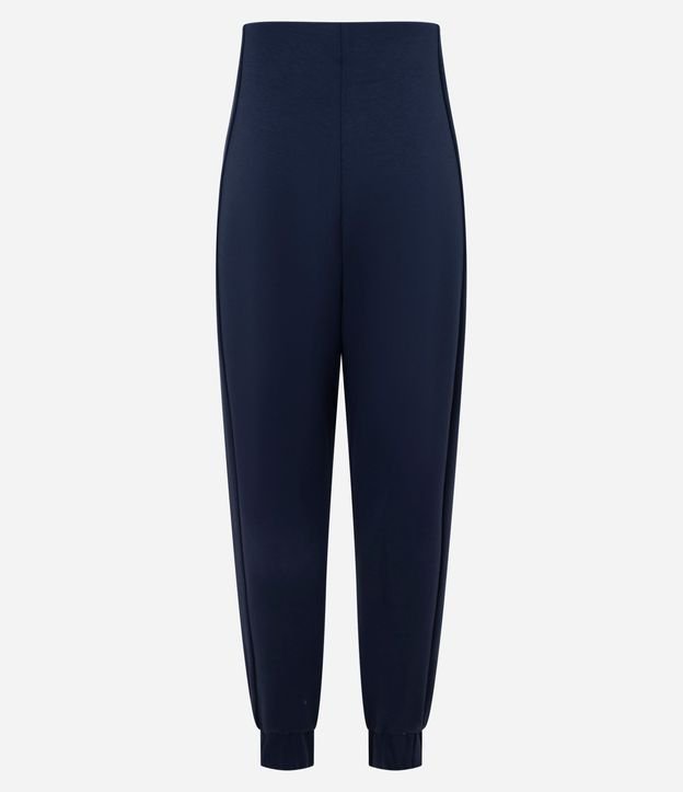 Pantalón Deportiva Jogger en Modal con Recorte 2