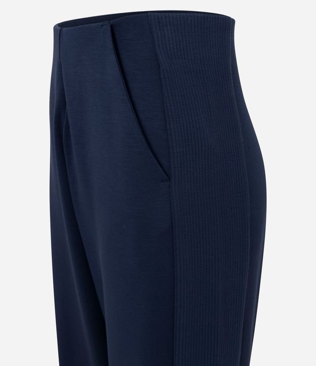 Pantalón Deportiva Jogger en Modal con Recorte 3