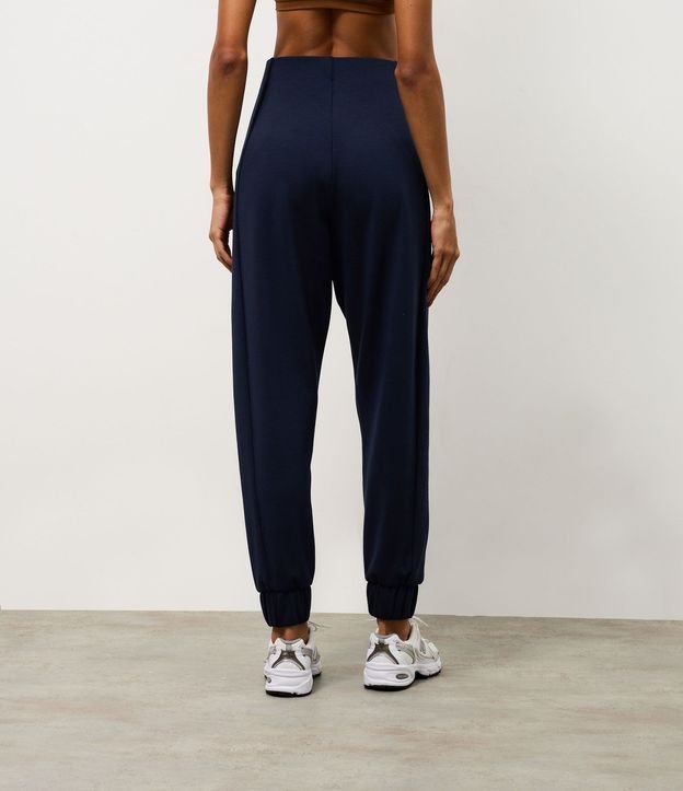 Pantalón Deportiva Jogger en Modal con Recorte 7