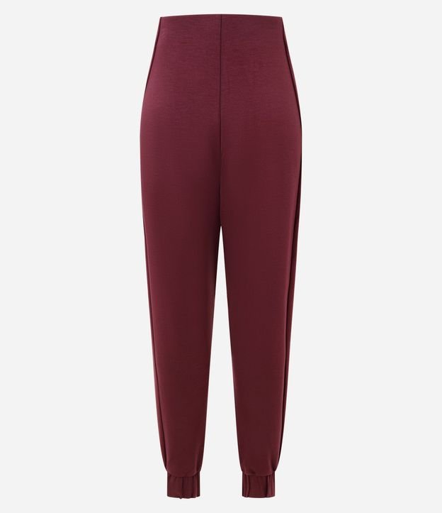 Pantalón Deportiva Jogger en Modal con Recorte 6