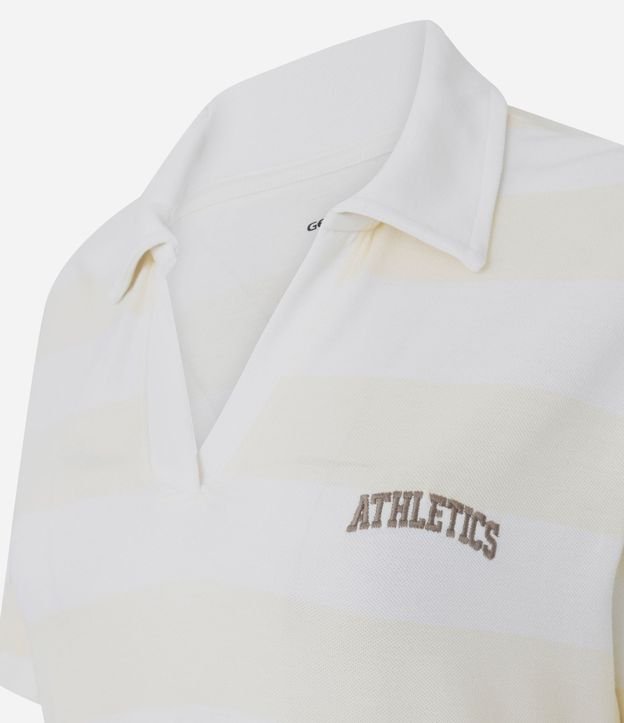 Remera Polo Deportiva en Piquet con Bordado Athletics 3