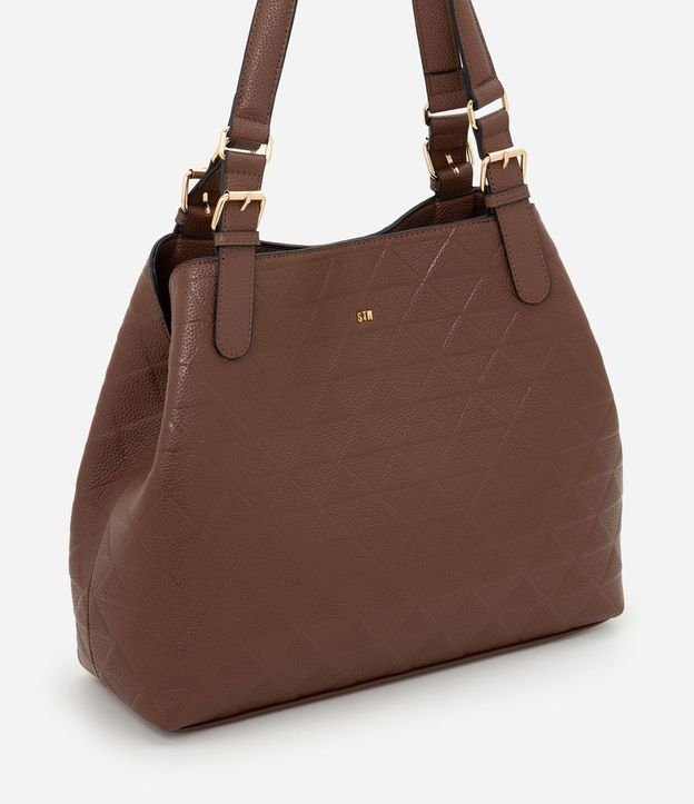 CarteraHobo Grande en PU con Detalles Metalizados 1