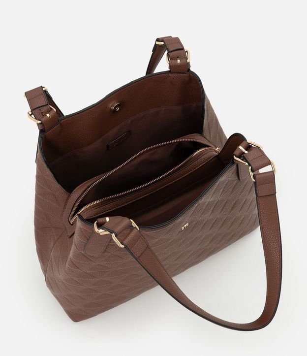 CarteraHobo Grande en PU con Detalles Metalizados 6