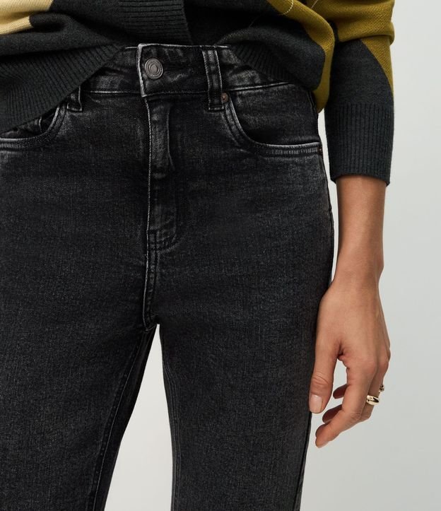 Pantalón Recto en Jeans con Cintura Alta 5