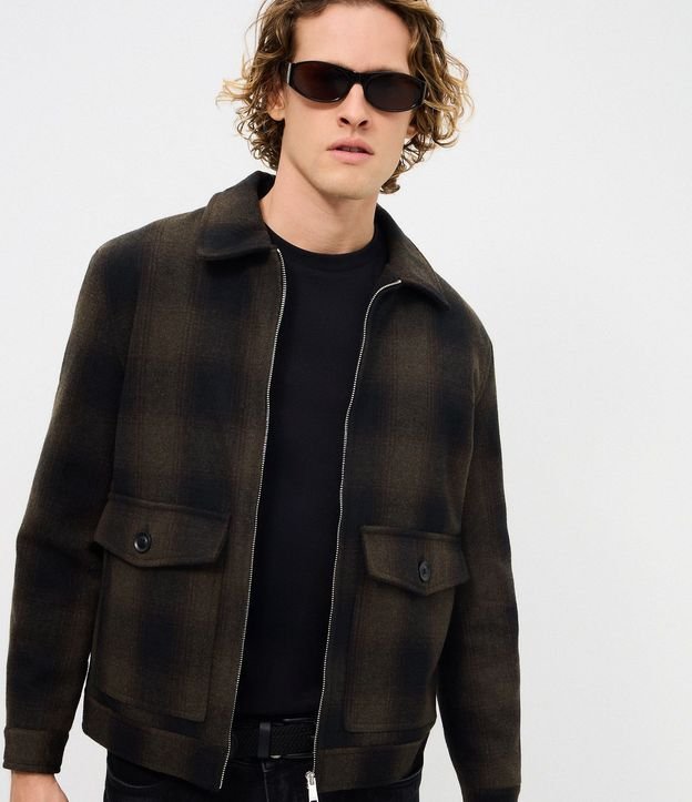 Campera Franela en de Cuadros