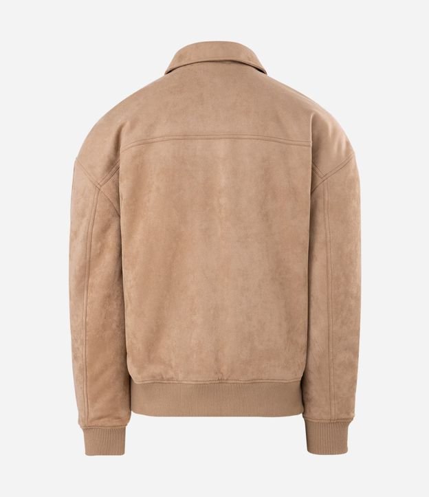Campera Bomber en Gamuza Pesado 6