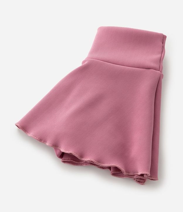 Pollera Infantil Acanalada con Short Interno - Talle 1 a 6 años 5