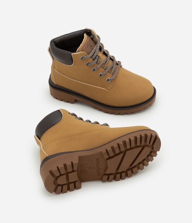 Bota Infantil Coturno con Atacador y Suela track – Talle 20 a 26 6