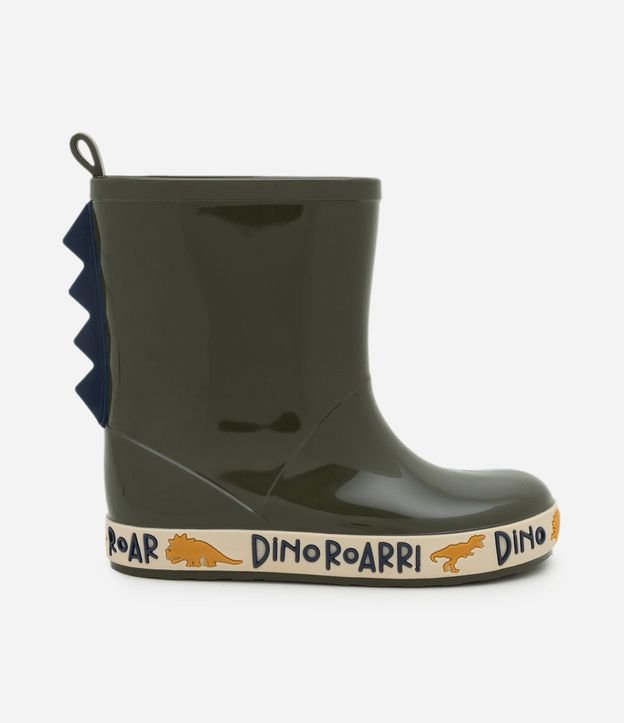 Bota de Lluvia Infantil con Detalle de Dinosaurio – Talle 21 a 28 5