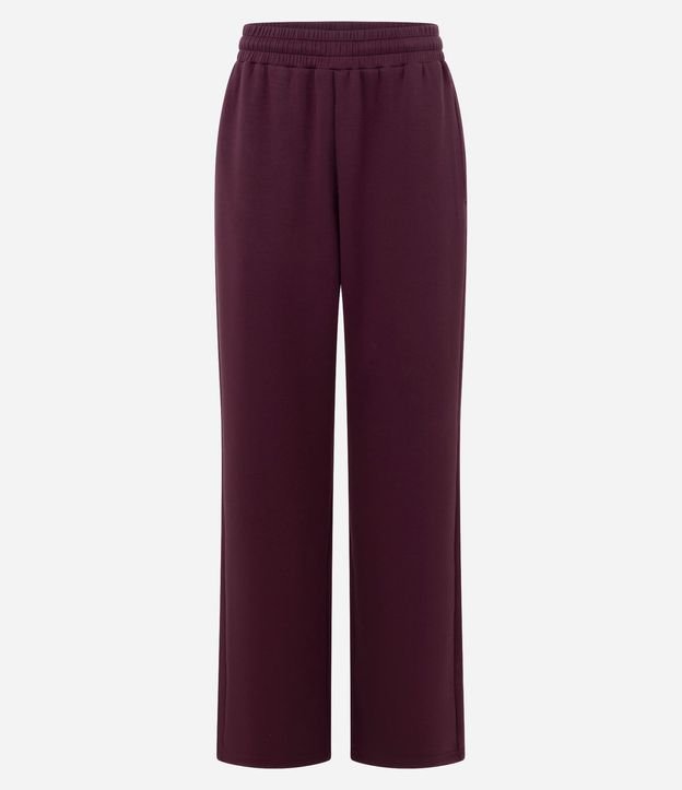 Pantalón Recto en Modal con Lazo 2