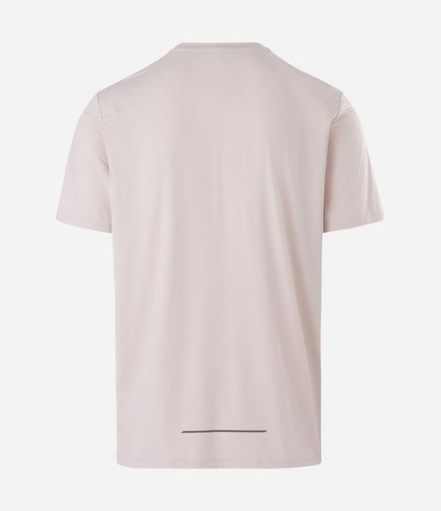 Remera Regular en Poliamida con Tecnologia Dry y Estampa Lettering Seeking My Highs 7