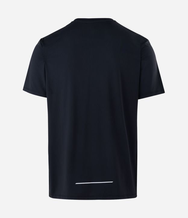 Remera Regular en Poliamida con Tecnologia Dry y Estampa Lettering Seeking My Highs 7