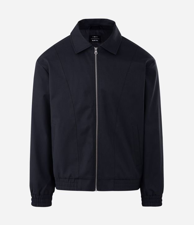 Campera Boxy con Elástico en el Ruedo y Recortes 7