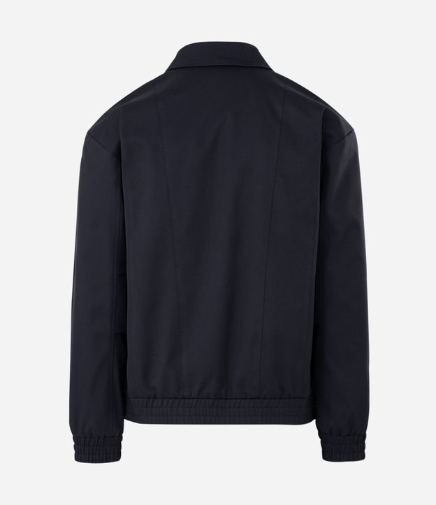 Campera Boxy con Elástico en el Ruedo y Recortes 8