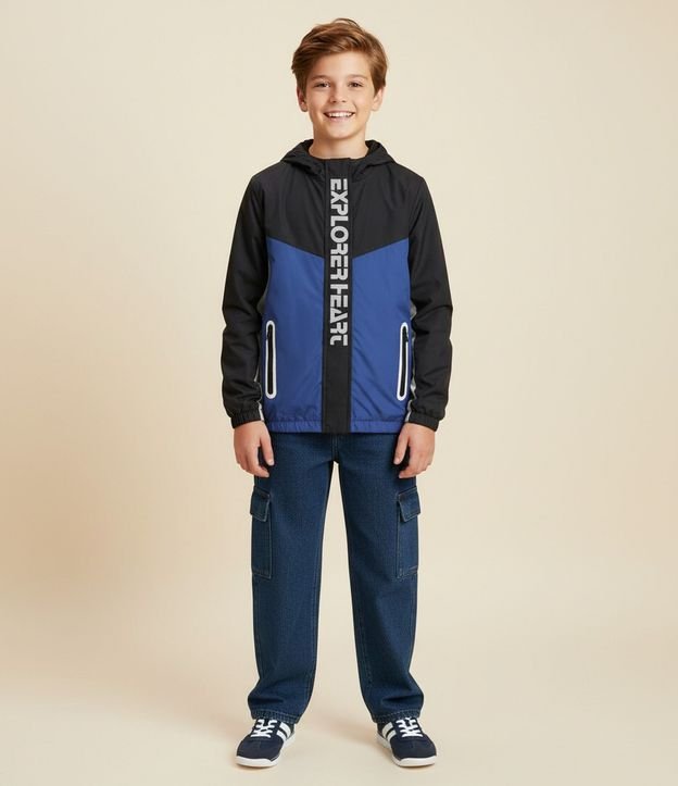 Campera Infantil Deportiva con Capucha y Forro en Polar – Talle 5 a 14 años 1