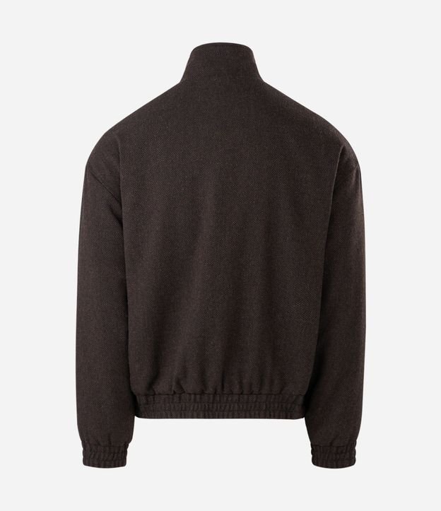 Campera Bomber Puffer Texturizada 7