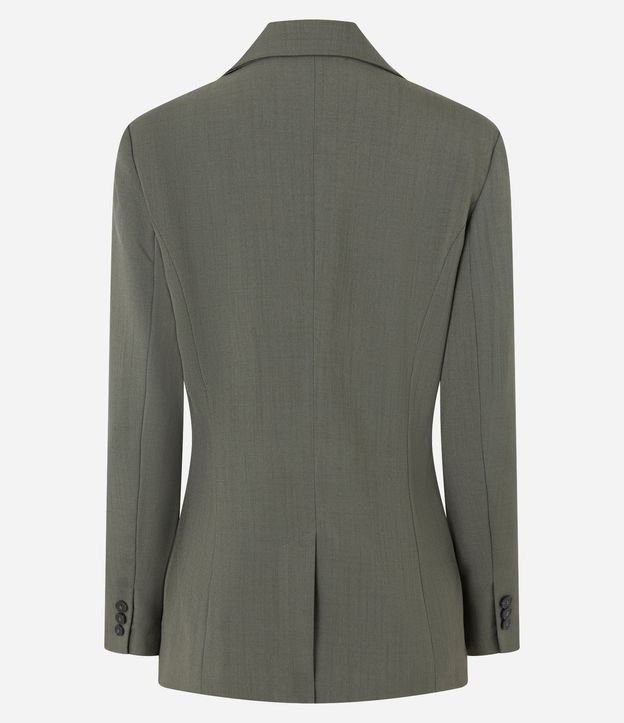 Blazer Oversized Sastre con Bolsillos Delanteros 9