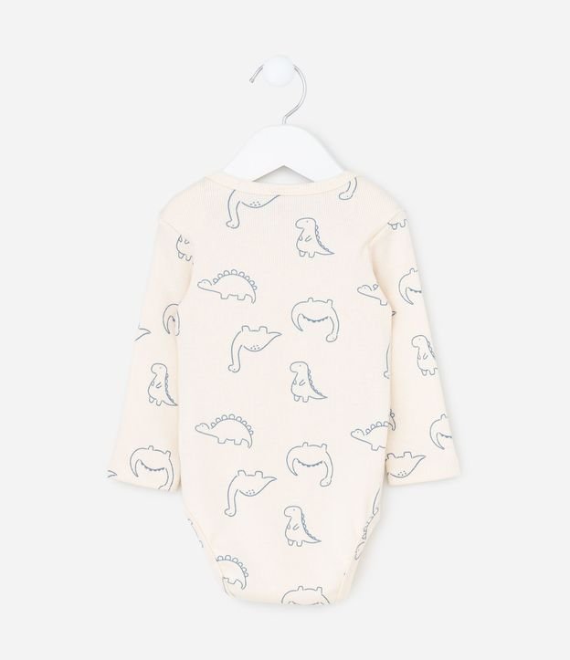 Body Infantil con Estampado de Dinosaurios – Talle RN a 24 Meses 3
