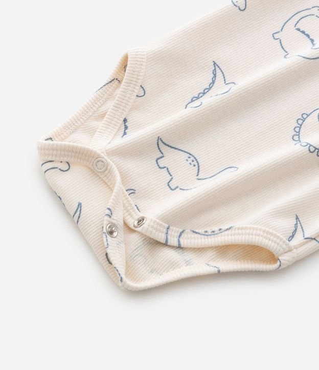Body Infantil con Estampado de Dinosaurios – Talle RN a 24 Meses 5