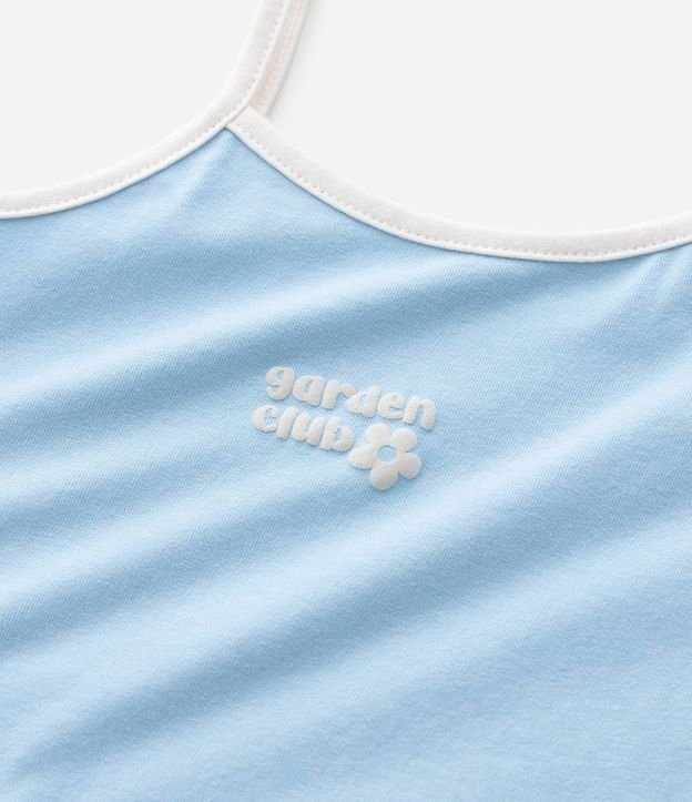 Remera Musculosa Infantil con Lettering Garden Club – Talle 1 a 5/6 años 5