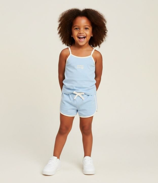 Remera Musculosa Infantil con Lettering Garden Club – Talle 1 a 5/6 años