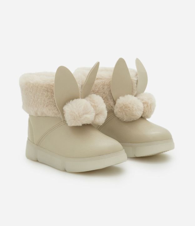 Bota Infantil con Orejas de Conejo y Suela con LED – Talle 20 a 27 2