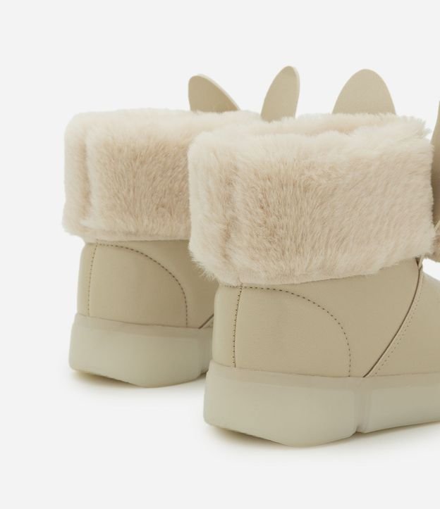 Bota Infantil con Orejas de Conejo y Suela con LED – Talle 20 a 27 3