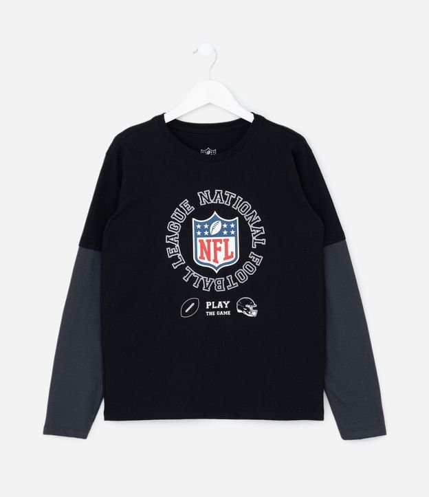 Remera Infantil con Estampa de NFL – Talle 5 a 14 años 2