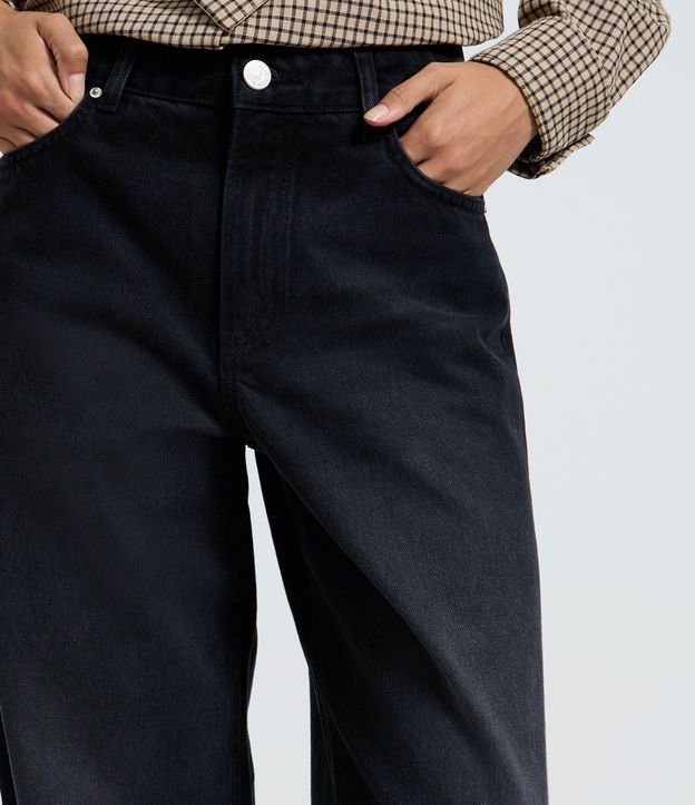 Pantalón Wide Leg en Jeans con Cintura Baja 4