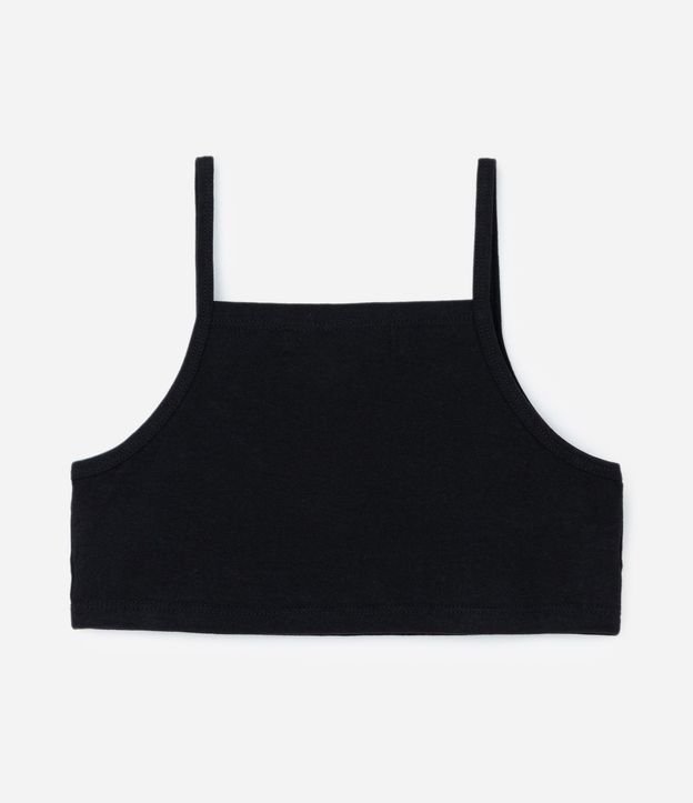 Blusa Infantil Baby Look con Moñitas en las Mangas y Top Interno – Talle 5 a 14 años 5