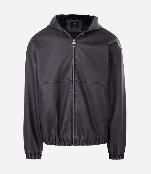 Chaqueta en PU Pesada con Detalle Embossed 7