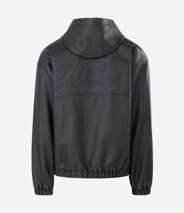 Chaqueta en PU Pesada con Detalle Embossed 8