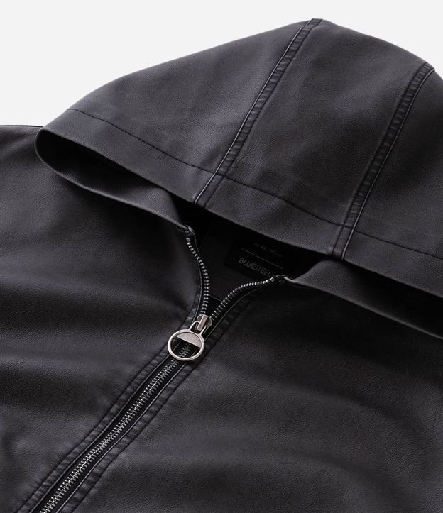 Chaqueta en PU Pesada con Detalle Embossed 12
