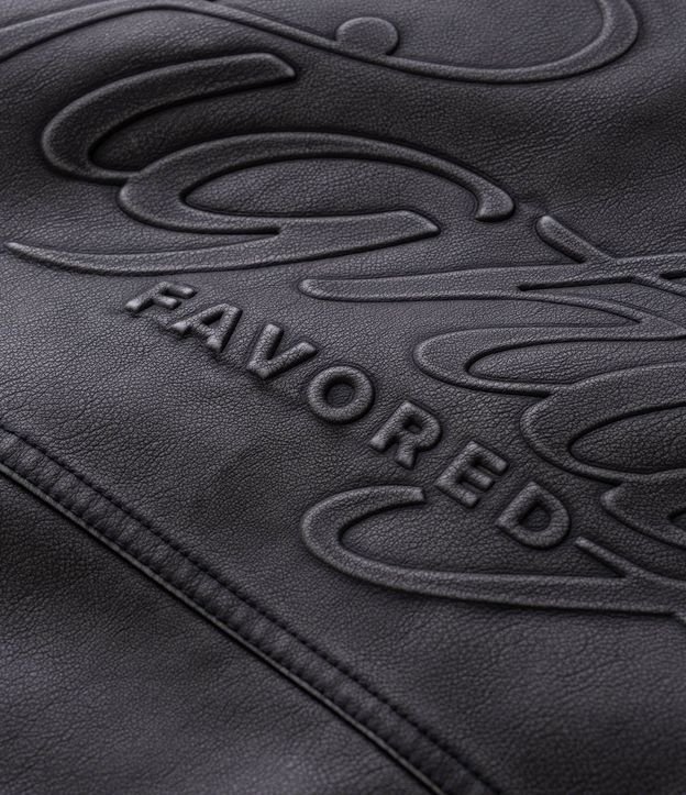 Chaqueta en PU Pesada con Detalle Embossed 13