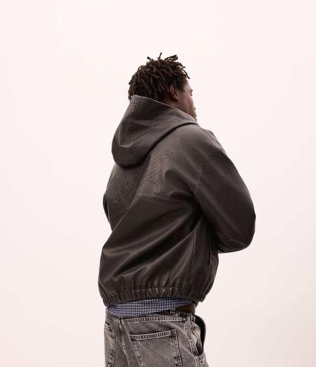 Chaqueta en PU Pesada con Detalle Embossed 2