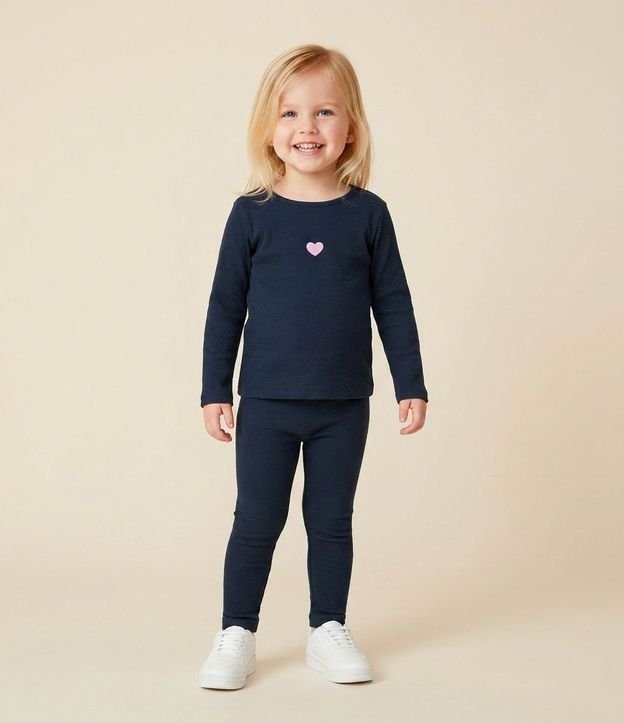 Pantalón Infantil Legging en Rib – Talle 1 a 5/6 años