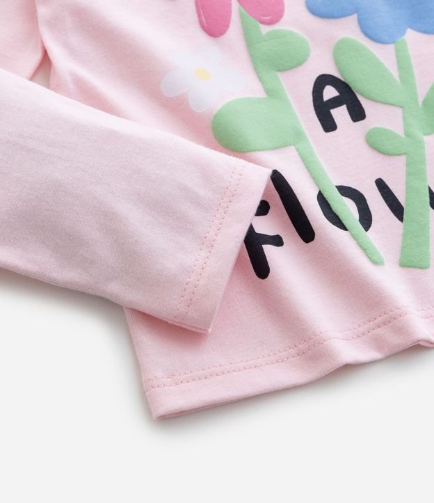 Blusa Slim Infantil con Estampado Floral – Talle 1 a 5/6 4