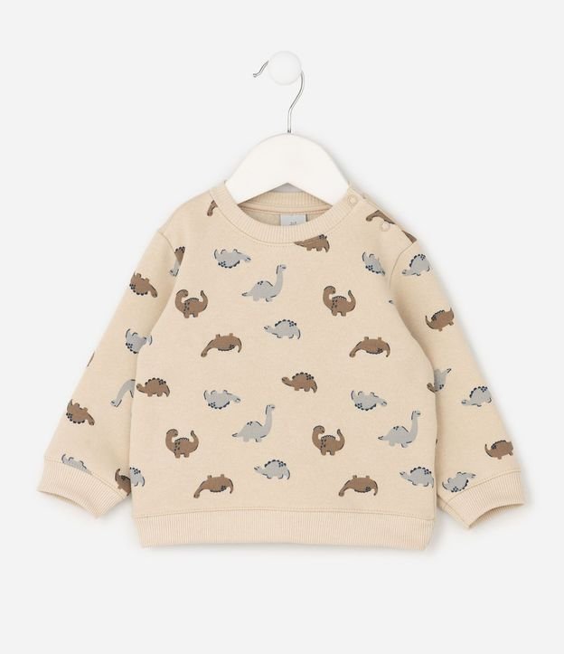 Conjunto Infantil con Saco Dinosaurio y Pantalón Jogger – Talle RN a 18 Meses 4